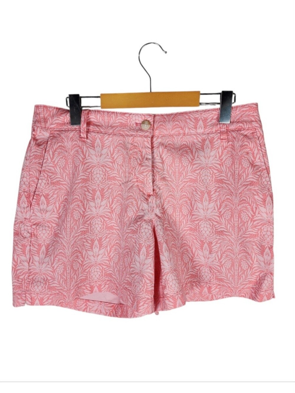 Tommy Bahama Mara Beach Boracay Short Pink Pineapple Print Size 10